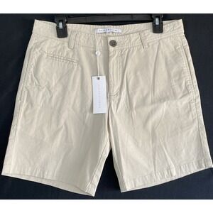 Parke & Ronen Madrid  Shorts 5 Pocket Chino Preppy Stony Beige Men's 30